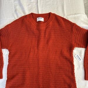 Cozy Crew Neck Tunic Sweater - Size Small